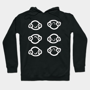 Silly Cartoon Smiles Hoodie